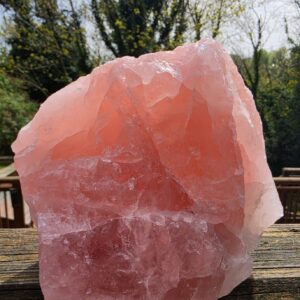 Raw Rose Quartz