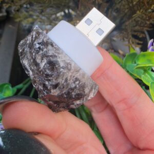 Smoky Quartz USB nightlight
